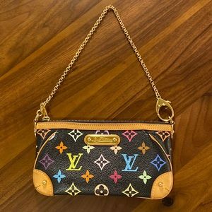 Louis Vuitton Multicolore Noir Milla Clutch Bag